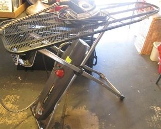 LauraStar "All-In-One" Unit: Ironing Board, Iron, and Steamer. Made in Switzerland