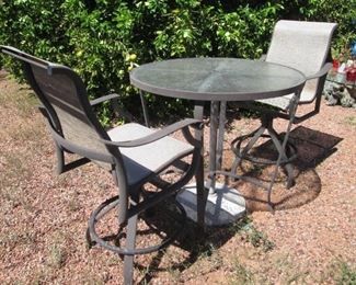 Pub Table with 2 Chairs