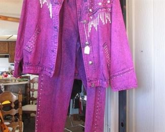 Beads, Bangles, Sequins, Fringe on Many, Many Pieces - What Great Fun!