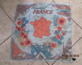 Silk Scarf - France