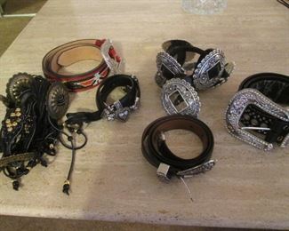 Western Style Belts + Belt Buckles