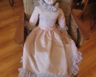 Porcelain Doll off to the Ball