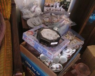 Many Tea & Dish Sets, for Dolls and Kiddies