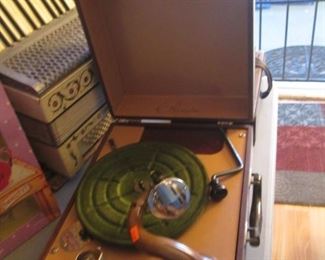 Antique Phonola Record Player