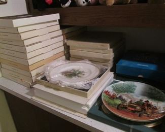 Decorative Plate Collections by Mildred Sealy, Hummel, Boehm