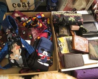 Cartoon Character Ties and Men's Wallets