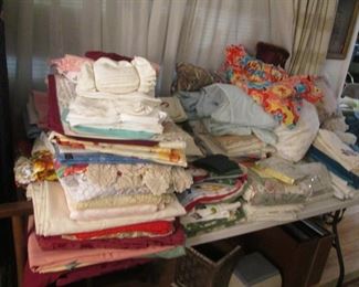 Table Linens including Vintage Items