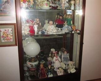 Glass-Front Display Cabinet