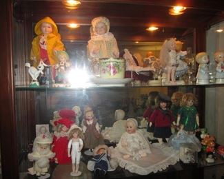 Smaller Dolls & Figurines