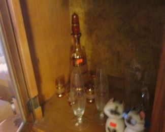 Decanter & Cordial Glasses