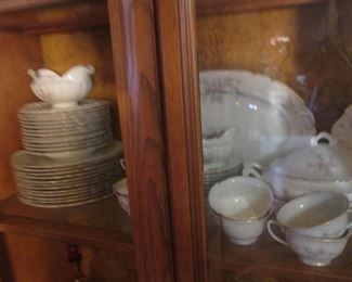 Large China Set by Embassy American "Sandra" Pattern