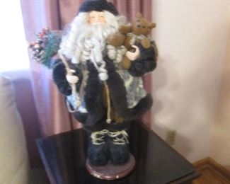 Santa with Sacks of Goodies