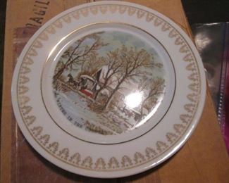 Currier & Ives Collectible Plates