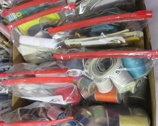 Bagged Threads & Sewing Supplies