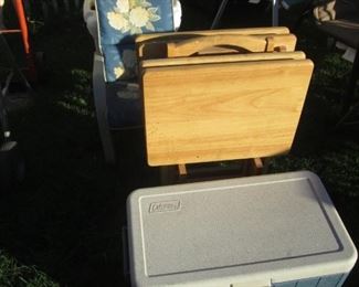 TV Trays, Ice Chests