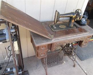Antique Treadle Sewing Machine