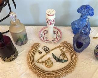 Antique Perfume Bottle Collection