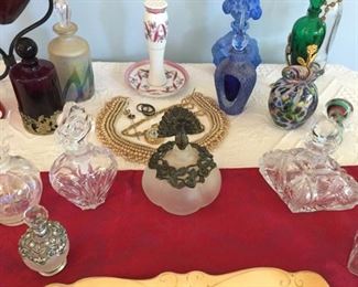 Antique Perfume Bottle Collection