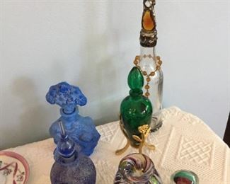 Antique Perfume Bottle Collection