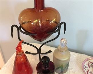 Antique Perfume Bottle Collection