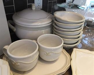 Princess House Pavillion Stoneware Dinnerware - Large Variety of pieces