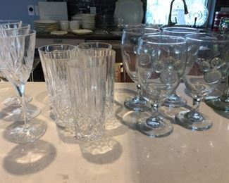 Unique Glassware Stems and Crystal