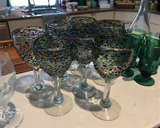 Unique Glassware Stems and Crystal
