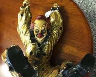 Scary clown or collectable clown...your choice.