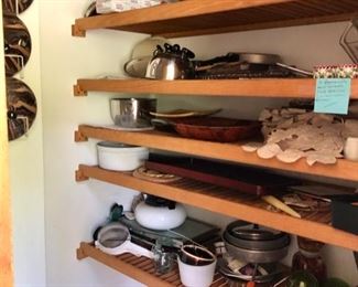 Kitchen necessities , pots & pans 