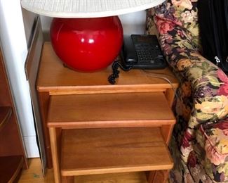 Swedish nesting tables