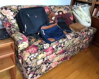 Floral sofa