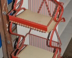 Store Display Rolling Rack