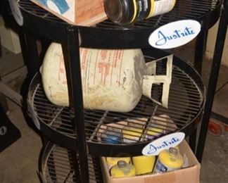 Justrite Roll Around Store Display