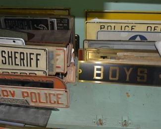 Old License Plates, Vintage, Antique signs