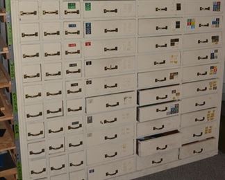 Industrial Wooden Multi Drawer Cabinet, Very Nice