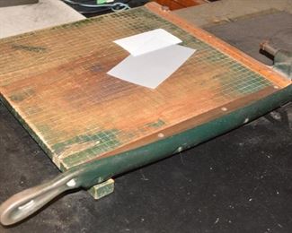 Vintage Paper Cutter