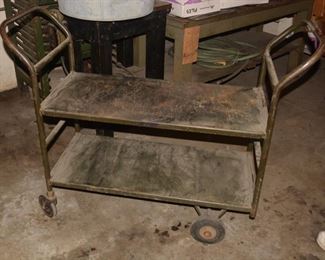 Industrial Antique Cart, Newspaper