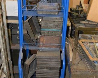 Antique Bread Pans, Store Display
