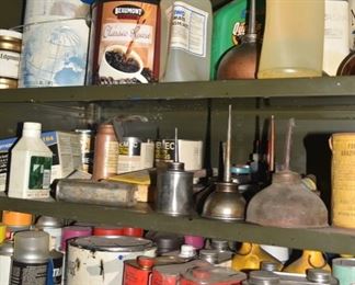 Chemicals, Old Oil Cans, Advertising