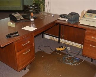 Desk, computer and Office Equipment