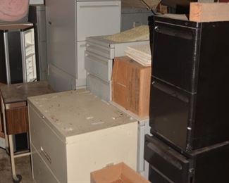 Metal File Cabinets, Scrap