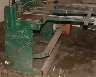 Sheet Metal Brake / Cutter Tool