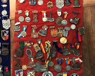 German Hiking Badges, awards, medals, Olympics, etc.