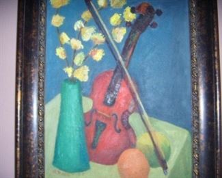 Oil on Canvas.