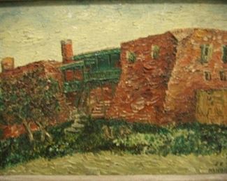 Oil on Canvas, unknown artist.