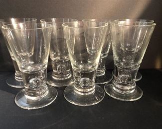 Vintage Crystal Shot Glasses
