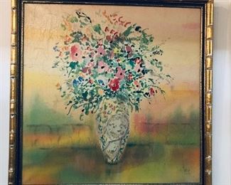 Vase of Flowers Canvas