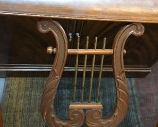 Duncan Phyfe style dining Lyre