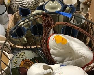 Ceramics, metal ware and other