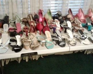 Large selection of women’s shoes 